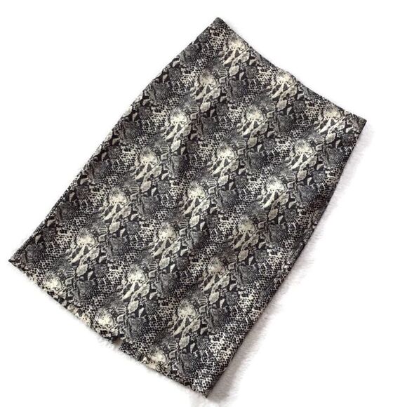 Katherine Barclay Montreal Snakeskin Pencil Skirt - Picture 1 of 6